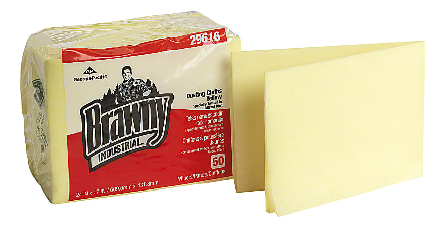 Brawny Professional Disposable Dusting Cloths - 24 Brawny Professional Disposable Dusting Cloths - 24