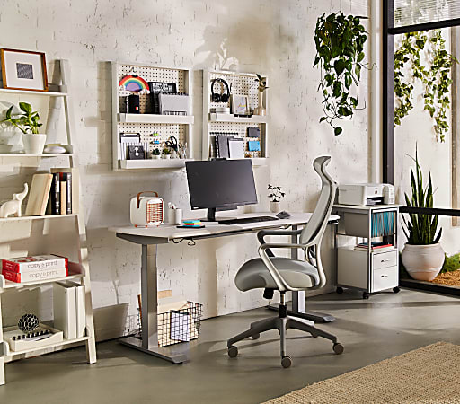 Workpro electric height shop adjustable desk