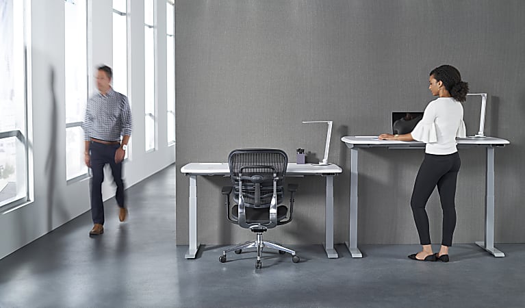 Office max sit shop stand desk