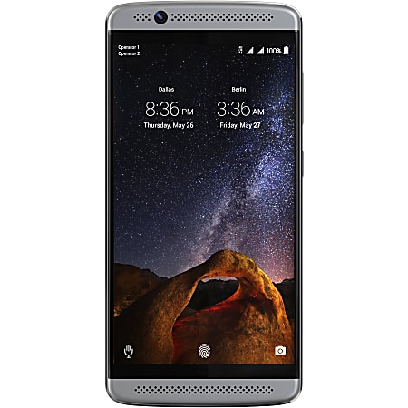 ZTE Axon 7 Mini Cell Phone, Quartz Gray, PZN100039
