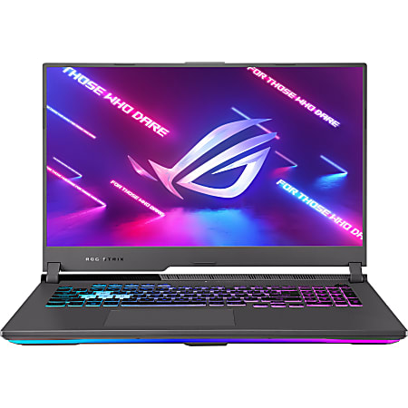 Asus ROG Strix G17 Gaming Laptop, 17.3" Screen, AMD Ryzen 9, 16GB Memory, 512GB Solid State Drive, Windows® 10 Home, NVIDIA GeForce RTX 3060