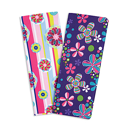 Standard Girls Book Covers, 13 3/8" x 7 3/4", Assorted, Pack Of 2