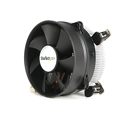 StarTech.com CPU Cooler Fan - Processor cooler - ( Socket 775 ) - aluminum - black - 95mm - 95mm - 2600rpm