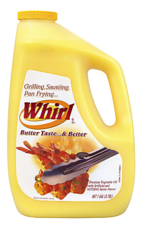 Whirl Premium Butter-Flavor Vegetable Oil, 1 Gallon