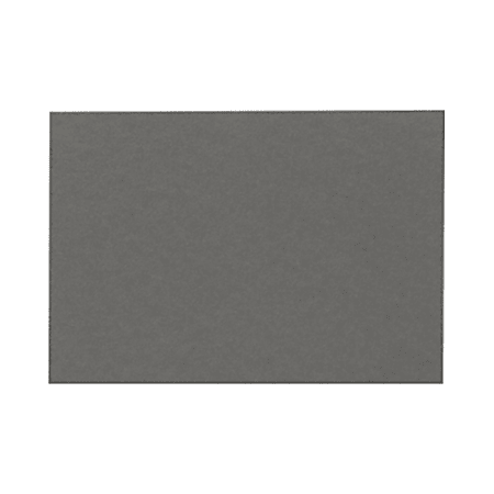 LUX Mini Flat Cards, #17, 2 9/16" x 3 9/16", Smoke Gray, Pack Of 1,000