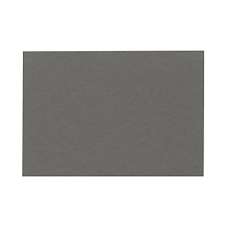 LUX Mini Flat Cards, #17, 2 9/16" x 3 9/16", Smoke Gray, Pack Of 1,000