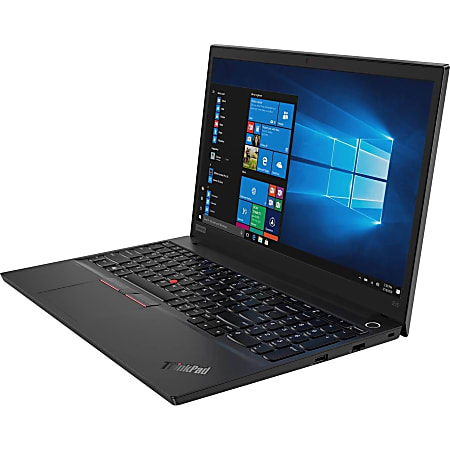 Lenovo ThinkPad E15 Gen 2-ARE 20T8005DUS 15.6" Notebook - Full HD - 1920 x 1080 - AMD Ryzen 7 4700U Octa-core (8 Core) 2 GHz - 16 GB RAM - 256 GB SSD - Black - AMD Chip - Windows 10 Pro