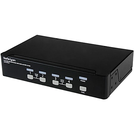 StarTech.com 4-Port KVM Switch for DVI Computers -