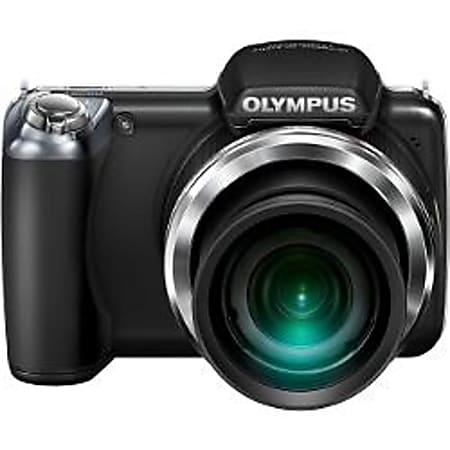 Olympus SP-810UZ 14 Megapixel 3D Compact Camera - Black