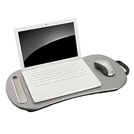 SPI Extended Surface Lap Desk, Black/Gray