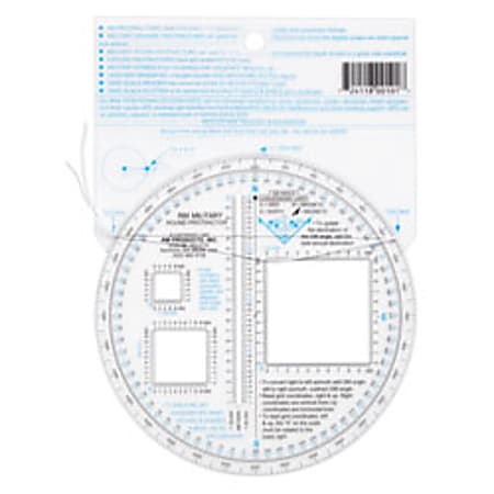 D&B Military Round Protractor