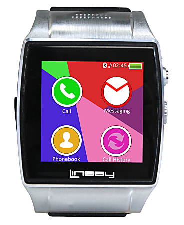 Linsay EX 5L Executive Smart Watch Black Office Depot