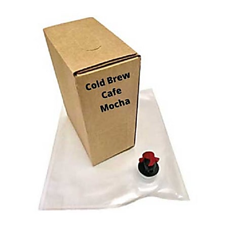 Hoffman Busy Bean Cold Brew Bag-In-A-Box, Mocha, 2.5 Gal