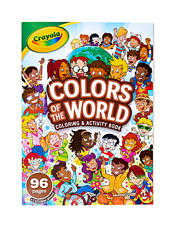 Crayola&reg; Colors Of The World Coloring Book