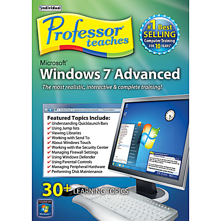 Professor Teaches Windows 7 Advanced, Download Version