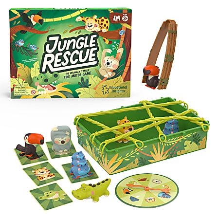 Educational Insights Jungle Rescue Game