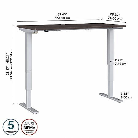 Move 40 Series by Bush Business Furniture Electric Height