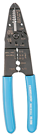 Channellock Wire Strippers, 8 1/4 in