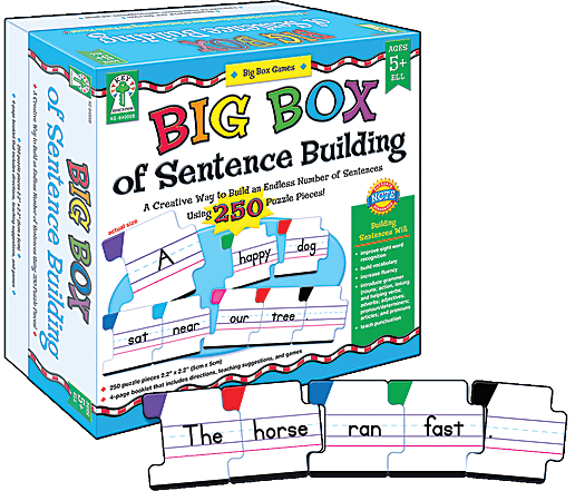 Carson-Dellosa Key Education Big Box Of Sentence Building, Grades K-2