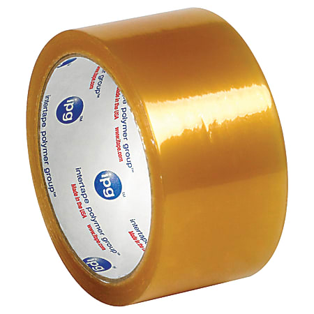 Partners Brand Natural Rubber Carton Sealing Tape, 2.3 Mil, 2" x 55 Yd., Clear, Case Of 36