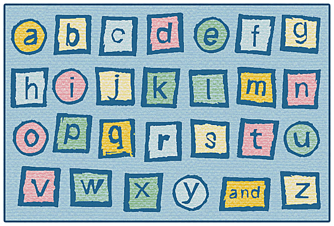 Carpets for Kids KIDValue Rugs Alphabet Blocks Activity Rug 3 x 46 ...