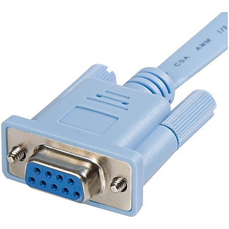 72-1259-01 6 Cisco Console Rollover Cable, Blue, RJ45 to RJ45, 6