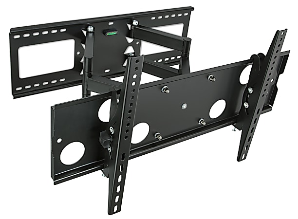 Mount-It! MI-2291 Articulating TV Wall Mount, 11"H x 24"W x 5"D, Black