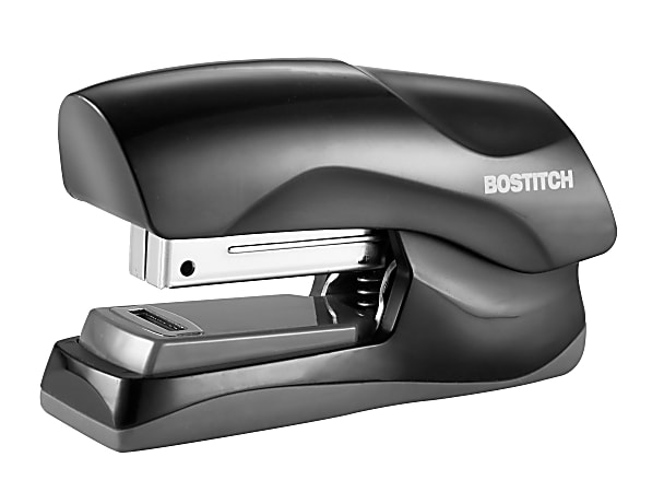 Bostitch® Office Flat Clinch Stapler, 2-5/8H x 1-3/8W x 4-3/8D, Black