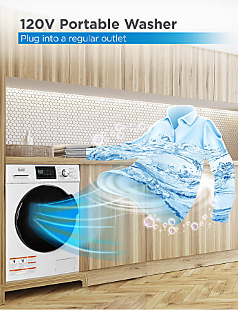 Pure Clean Compact and Portable Washer and Spin Dryer Top Loading