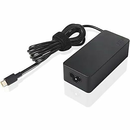 Lenovo USB Type C 65W AC Adapter 5.9 Black GX20P92530 - Office Depot