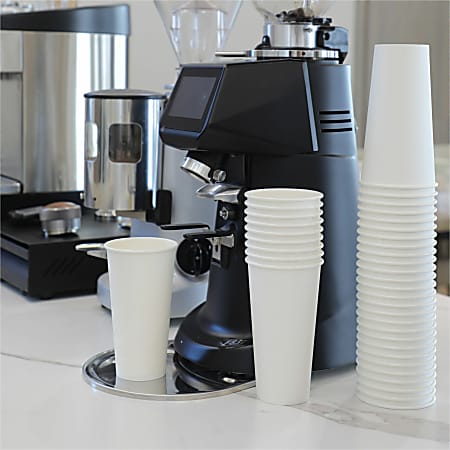 Genuine Joe 20 oz Disposable Hot Cups - 50 / Pack - 50 / Pack - White - Polyurethane - Coffee, Hot Drink, Picnic, Company, Tea, Hot Chocolate, Beverage Genuine Joe 20 oz Disposable Hot Cups - 50 / Pack - 50 / Pack - White - Polyurethane - Coffee, Hot Drink, Picnic, Company, Tea, Hot Chocolate, Beverage