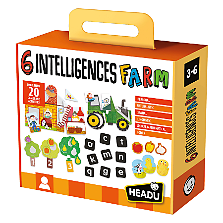 Headu 6 Intelligences Farm Games & Activities, Pre-K - 1