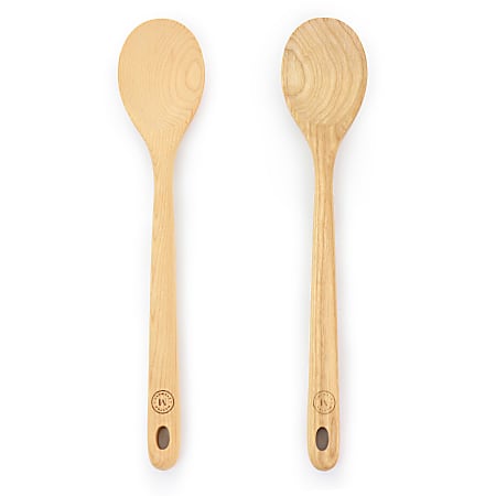 Martha Stewart Bainford 4-Piece Wooden Kitchen Tool Set - Ashwood