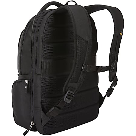 Case Logic BEBP 315 Carrying Case Backpack for 15.6 Notebook Black  Polyester Body Checkpoint Friendly Shoulder Strap Handle Chest Strap  Trolley Strap 18.5 Height x 12.2 Width 1 Carton - Office Depot