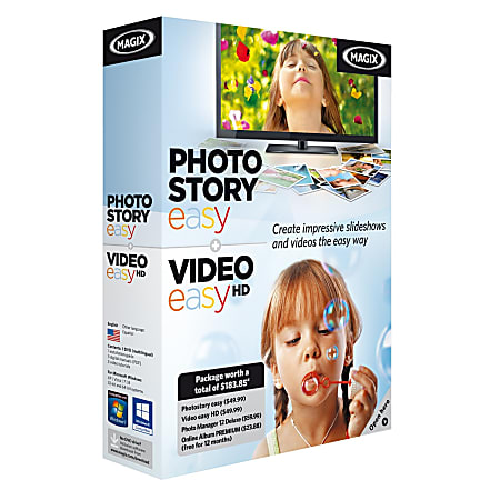 MAGIX PhotoStory easy & Video easy HD, Download Version