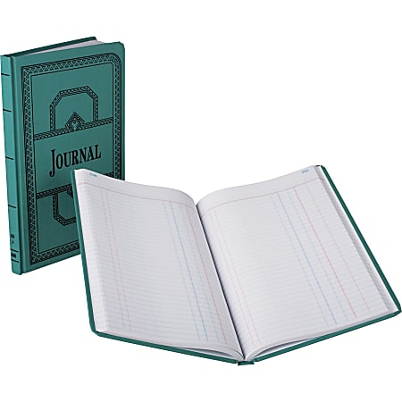 Boorum Pease Canvas Account Book Journal 16 Lb. 12 18 x 7 58