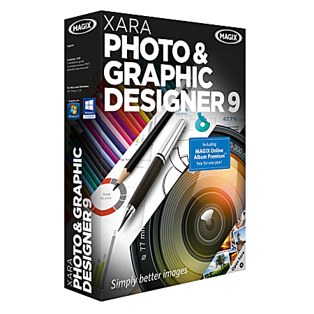 Xara Photo & Graphic Designer 9, Download Version