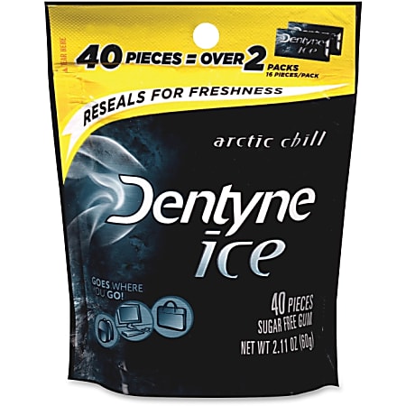Dentyne Ice Arctic Chill - Arctic Chill - Sugar-free - 2.1 g/m² - 6 / Box