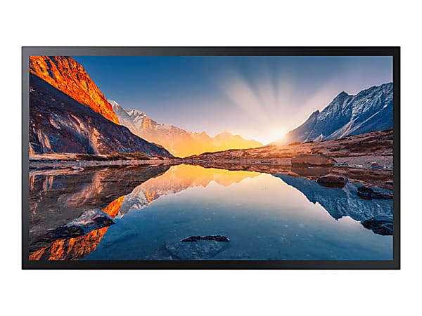 Samsung QM55R-T - 55" Diagonal Class QMR-T Series LED-backlit LCD display - digital signage - 4K UHD (2160p) 3840 x 2160 - edge-lit