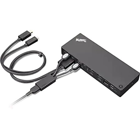 分配器・切替器 Lenovo ThinkPad Dock Gen 2 40AN 230W Lenovo Docking Station 40ANY230US - Office Depot