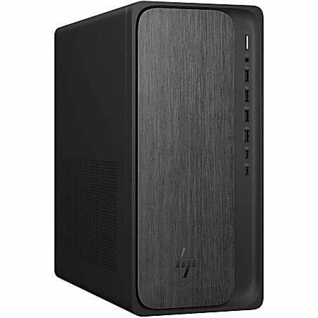 HP OmniDesk Desktop Computer, AMD Ryzen 5, 8GB Memory, 512GB Solid State Drive, Windows 11 Home