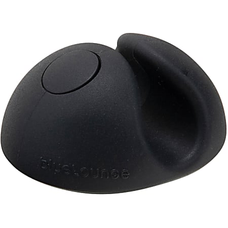 Bluelounge CableDrop Cable Anchors for Large Cables - Black - 3 Pack
