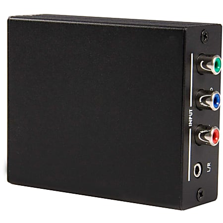 StarTech.com Component Video with Audio to HDMI® Converter - Connect a Component video source device with supporting audio to your HDMI® display