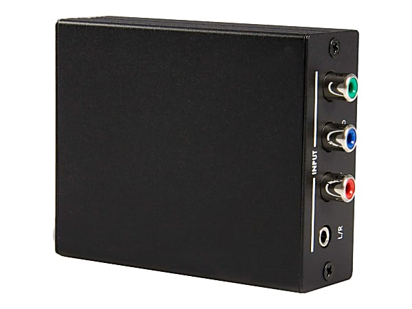 StarTech.com Component Video with Audio to HDMI® Converter - Connect a Component video source device with supporting audio to your HDMI® display