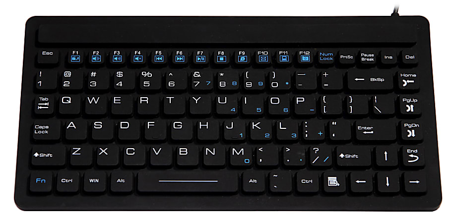 Solidtek Industrial Super Mini Keyboard, KB-IKB88