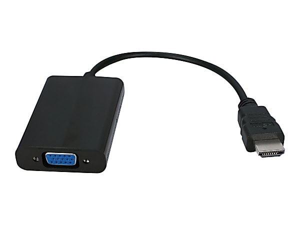 QVS HDMI To VGA Video With Audio Converter