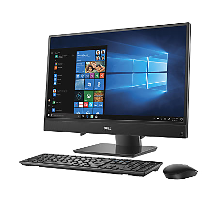 Dell 7世代i3 8GB SSD500GB win11 Wi-Fi オフィス Dell Inspiron 24 3477 All In One PC 23.8 Full HD Touch Screen