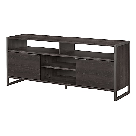 kathy ireland® Home by Bush Furniture Atria TV Stand For 70" TVs, Charcoal Gray, Standard Delivery
