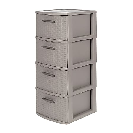 Inval Eclypse 5 Drawer Storage Cabinets 39 H x 13 W x 15 D