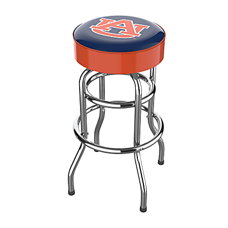 Imperial NCAA Backless Swivel Bar Stool, Auburn University